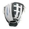 Easton | GHOST FLEX Youth Softball Glove | Left Hand Throw | 12" | Grey/White/Carolina Blue view 3