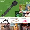 216 Pcs Survival First Aid kit, Professional Survival Gear Equipment Tools First Aid Supplies for SOS Emergency Hiking Hunting Disaster Camping Adventures (Green) view 4
