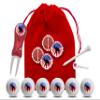Clip Wipes Republican Golf Balls | Republican Golf Gifts & Accessories Package #3 (Round-White) view 1