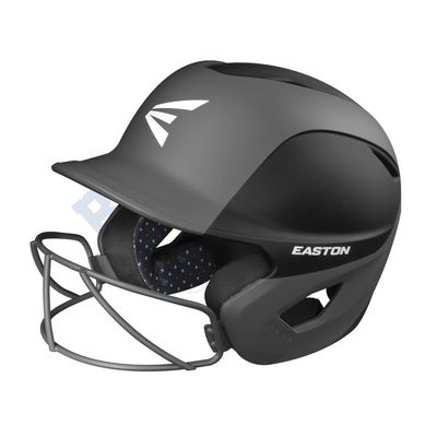 Easton | GHOST Softball Batting Helmet | Two-Tone Matt Black/Charcoal | Large/XLarge