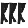 Black Women Ballet Tights Footed Anti-Skidding Dance Leggings for Party, Daily Life 3 Pairs view 1