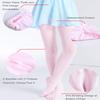 Pink Women Tights Footed Anti-Skidding Opaque Dance Stockings for Ballet, Party, Daily Life view 3