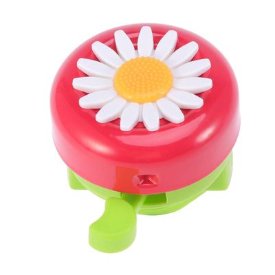 Wakauto Bike Bell for Bike Chrysanthemum Pattern Simple Operation for Boys and Handlebars 22.2mm