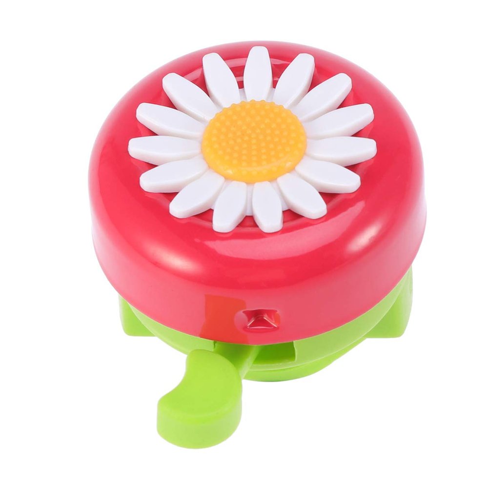 Wakauto Bike Bell for Bike Chrysanthemum Pattern Simple Operation for Boys and Handlebars 22.2mm