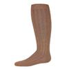 MeMoi Girls Wide Ribbed Cotton Blend Uniform Knee Socks Chino 9-11 view 1