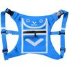 Blue Running Mini Backpack Vest for Men & Women  Reflective with Hi-Viz, Holds Accessories, iPhone, Android, iPad Mini  Lightweight, Adjustable Gear for Fitness, Walking, Cycling, Hiking, Climbing! view 1