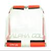 Alpha Goal Aluminum Folding Goal (Red, 4x2.5) with Carry Bag view 2