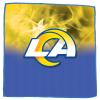 Strikeforce Bowling Los Angeles Rams NFL On Fire Towel view 1