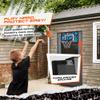 AND1 Mini Basketball Hoop: 18x12 Pre-Assembled Portable Over The Door with Flex Rim, Includes Two Deflated 5 Mini Basketball with Pump, for Indoor, Orange/Light Blue view 4