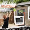 AND1 Over The Door Mini Hoop: - 18x12 Pre-Assembled Portable Basketball Hoop with Flex Rim, Includes Two Deflated 5 Mini Basketball  Volt/Black (5A1GT0110F0E2) view 4