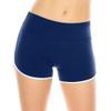 ALWAYS Booty Shorts for Women - Sexy Cute Soft Yoga Dance Dolphin Shorts Navy White XL view 2