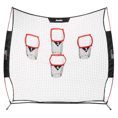 Franklin Sports 8 Foot x 8 Foot Football Accuracy Target Four Targets Improve Throwing Skills Quarterback Training Football Training