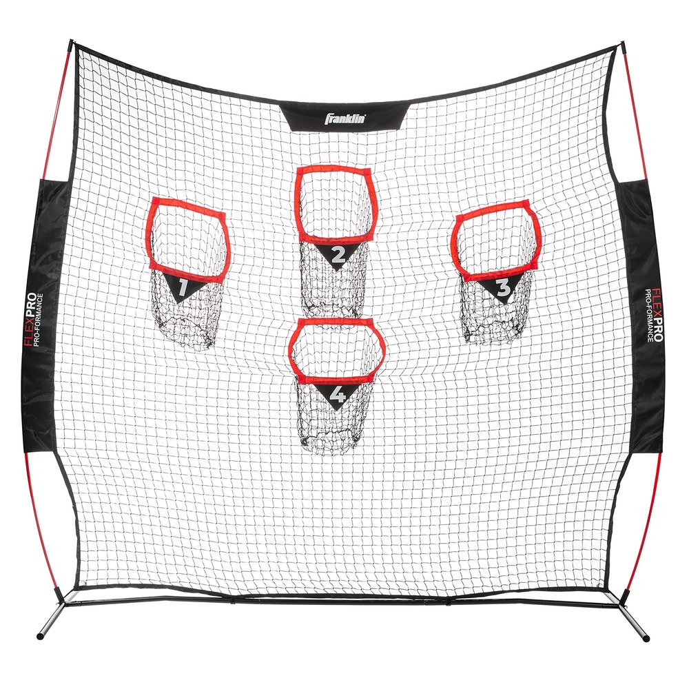 Franklin Sports 8 Foot x 8 Foot Football Accuracy Target Four Targets Improve Throwing Skills Quarterback Training Football Training