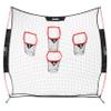Franklin Sports 8 Foot x 8 Foot Football Accuracy Target Four Targets Improve Throwing Skills Quarterback Training Football Training view 1