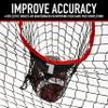 Franklin Sports 8 Foot x 8 Foot Football Accuracy Target Four Targets Improve Throwing Skills Quarterback Training Football Training view 3