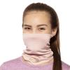 Copper Fit Baby Girls' Big Guardwell Face Cover and Neck Gaiter, Pink, Youth view 1