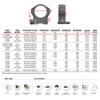 Warne Mountain Tech 1 inch, 30mm, 34mm, 35mm, 40mm Scope Optic Rings (40mm-Low) view 4