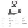WARNE SHXSKEL34TW 1.9 inch Super High, 34mm MSR Mount, 6061/T6 Aluminum, Steel Threaded Inserts, Black view 2