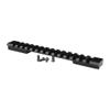 Warne 7664-20MOA Savage SA Tactical Mountain Tech Tactical Rail, Tapered 8-40 Screws, 7075/T6 Aluminum, Fits Picatinny and Weaver Style Mounts, 20MOA view 1