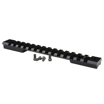 WARNE 7664M Savage SA Mountain Tech Tactical Rail, Tapered 8-40 Screws, 7075/T6 Aluminum, Fits Picatinny and Weaver Style Mounts