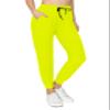 ALWAYS Super Soft, Stretchy Drawstring Women's Joggers with Pockets - Tapered Cuff Casual Joggers for Women, Ideal for Daily Wear Neon Lime US 2XL view 2
