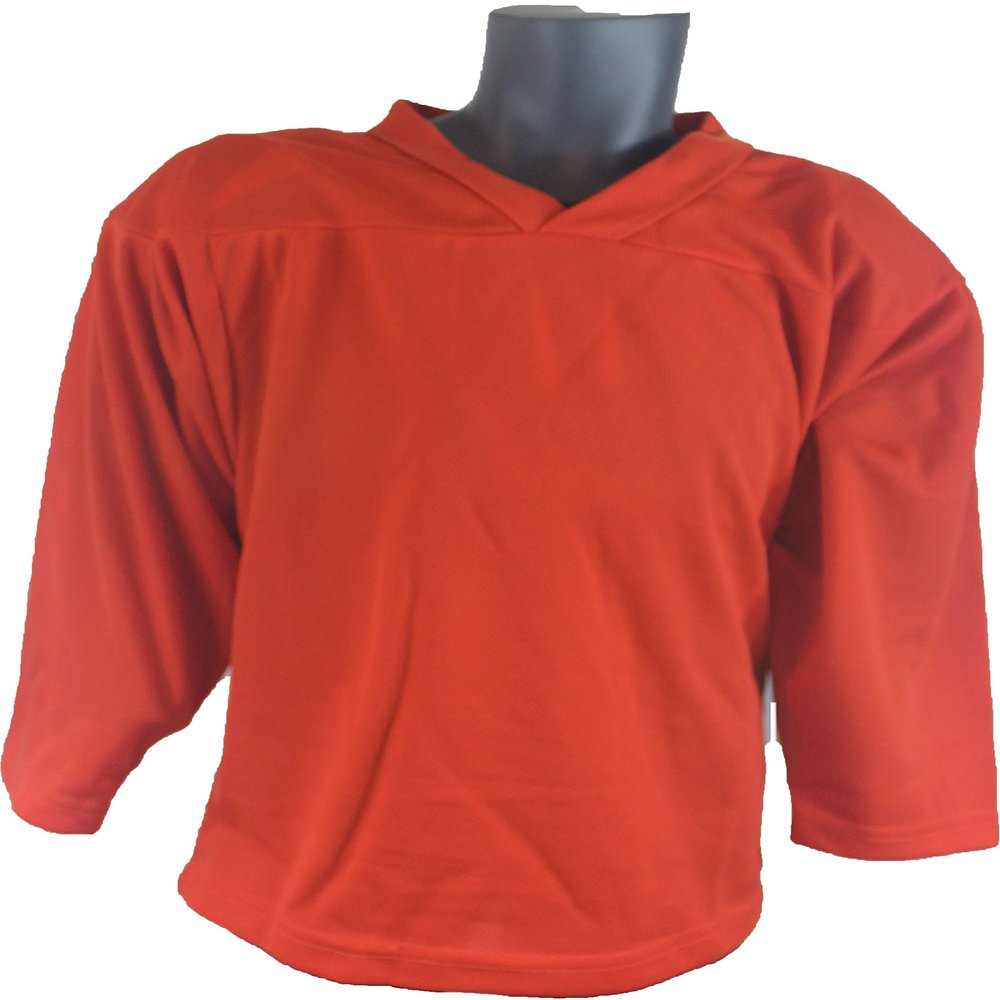 JAMM Ice Hockey Practice Jersey (Orange, JR S/M)