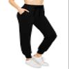 ALWAYS Super Soft, Stretchy Drawstring Women's Joggers with Pockets - Tapered Cuff Casual Joggers for Women, Ideal for Daily Wear Black 2 US 2XL view 1