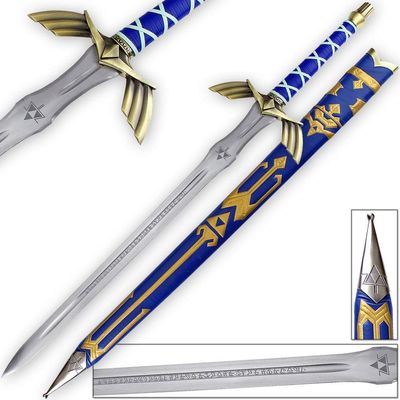 Legend Master Sword Skyward Limited Edition Deluxe w Belt (14-Blue-BKB)