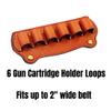 ACEXIER 6 Round Leather Tactical Hunting Ammo Bullet Holster Shotgun Shell Holder Cartridge Belt Canvas Genuine Magazine Pouch view 3