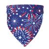 HongGun Dog Bandana, Dog 4th of July Bandana American Flag Independence Day Bibs Scarf Gifts for Small Dog Medium Dogs Large Dogs (Fireworks) view 2