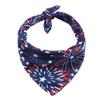 HongGun Dog Bandana, Dog 4th of July Bandana American Flag Independence Day Bibs Scarf Gifts for Small Dog Medium Dogs Large Dogs (Fireworks) view 4