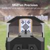 MidTen Bore Sight .45acp Red Dot Boresighter with Two Sets of Batteries view 3