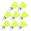 Wakauto 8pcs Led Night Lighting Badminton Shuttlecocks Nylon Glowing Birdies for Sports for Amateurs and Family Fun view 1