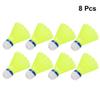 Wakauto 8pcs Led Night Lighting Badminton Shuttlecocks Nylon Glowing Birdies for Sports for Amateurs and Family Fun view 2