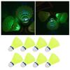 Wakauto 8pcs Led Night Lighting Badminton Shuttlecocks Nylon Glowing Birdies for Sports for Amateurs and Family Fun view 3