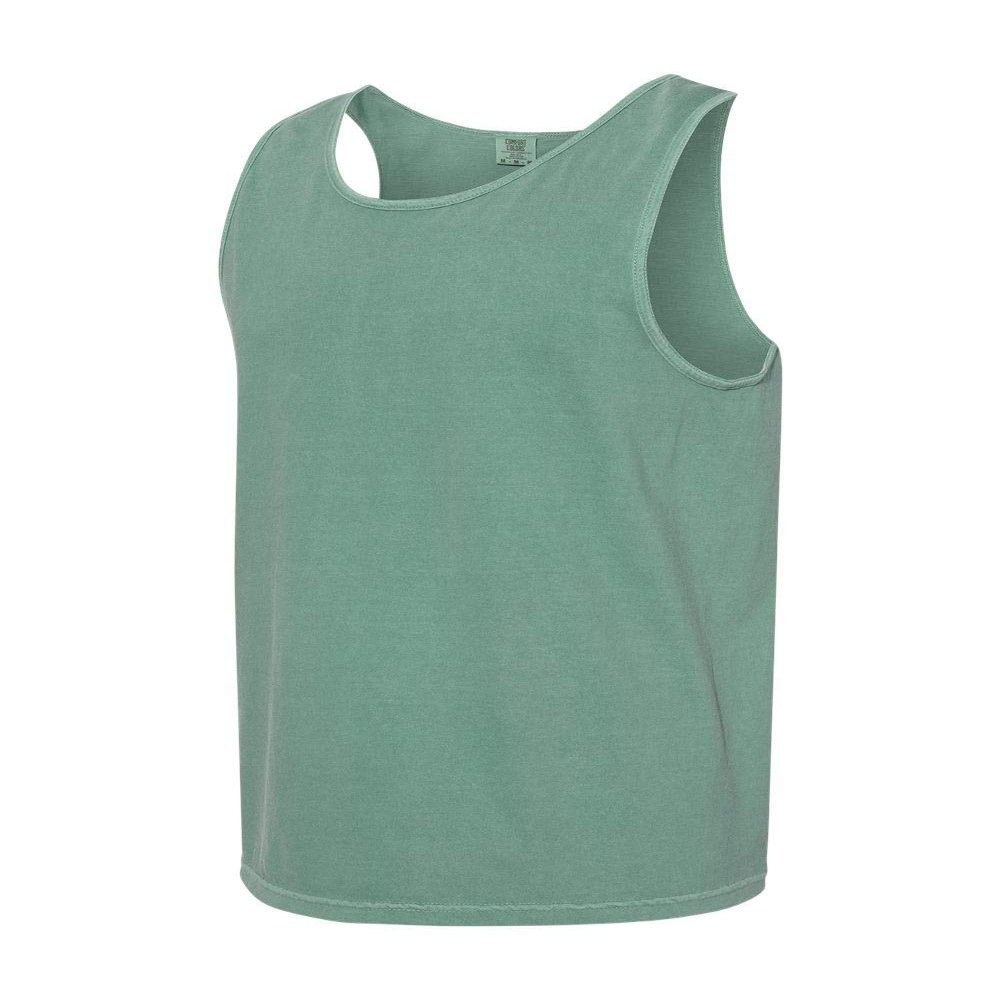 Comfort Colors Men's Adult Tank Top, Style 9360 (Small, Light Green)