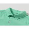 Abolai Gentleman Suspender Outfits Suit with Bowtie for Toddler Boys 3Pcs Woven Shirt and Pants Green 80 view 3
