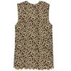 I&S Girl's 4 Pack Sleeveless Tank Tops Soft Cotton Undershirts (12, Cheetah) view 2