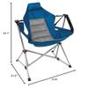 Member's Mark Swing Chair Lounger For Relaxing With Arm Rest, Foldable view 2