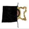 Express Medals Custom Flame Baseball Champ Chain Trophy with 2 Lines of Personalized Text on a Large Rigid Plastic Award Medal and 34 Inch Long Gold Color Neck Chain. EMFCL808 view 4