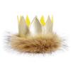 IBTOM CASTLE Baby Boys Girls First Birthday Photography Cake Smash Outits One Crown Dress Up Things King of The Jungle Fishing Party 4PCS Diaper Cover Bowtie Suspenders Headbands White 12-18 Months view 3