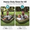 Kootek Camping Hammock 500 lbs Capacity, Portable Hammocks with Tree Straps & Attached Carry Bag, Camping Essentials Gear, Perfect for Outside Indoor Hiking Beach Backpack Travel view 2