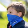 Copper Fit Baby Boys' Big Guardwell Face Cover and Neck Gaiter, Blue, Youth view 4