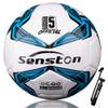 Senston Soccer Ball Size 4 for Adults with Pump-Perfect for Team Training, School Sports view 1