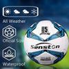 Senston Soccer Ball Size 4 for Adults with Pump-Perfect for Team Training, School Sports view 2