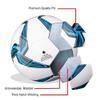 Senston Soccer Ball Size 4 for Adults with Pump-Perfect for Team Training, School Sports view 3