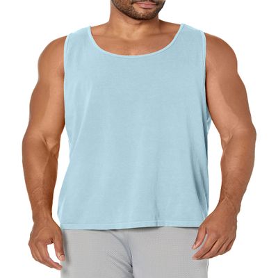 Comfort Colors Men's Adult Tank Top, Style 9360 (Small, Chalky Blue)