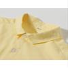 Abolai Gentleman Suspender Outfits Suit with Bowtie for Toddler Boys 3Pcs Woven Shirt and Pants Yellow 80 view 3