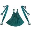 Aerial Yoga Swing Set Trapeze Hammock Kit Ultra Strong Anti-gravity Flying Sling Inversion Swing Tool Set for Air Yoga Inversion Exercises (Green) view 4