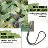 Yeacool Camo Netting Camouflage Netting Military Surplus Mesh Hunting Blind Net for Military Theme Party Decorations Backdrop Sunshade Car Cover Camping Shooting (Woodland Camo, 13ftx20ft, 4m*6m) view 3